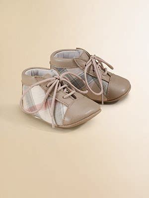 burberry light rose baby booties|Designer Baby Shoes .